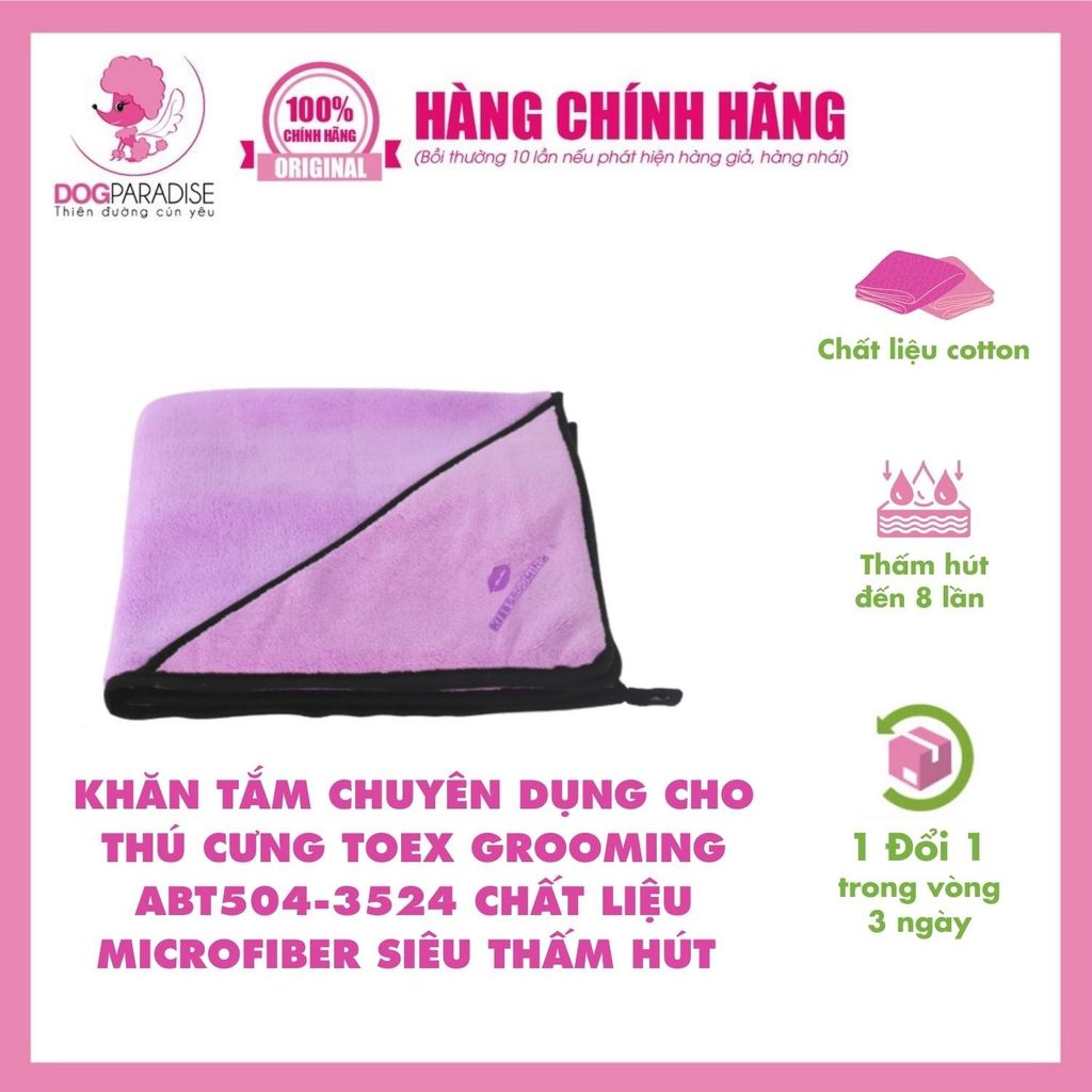 Khăn Microfiber thấm hút ABT504-3524 TOEX GROOMING