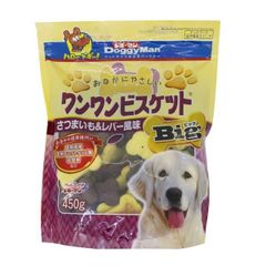 Bánh quy lớn bổ sung gan và khoai lang cho chó DoggyMan - 450g