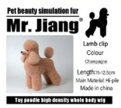 Lông chó giả toàn thân Poodle Lamb | JIANG - Champagne