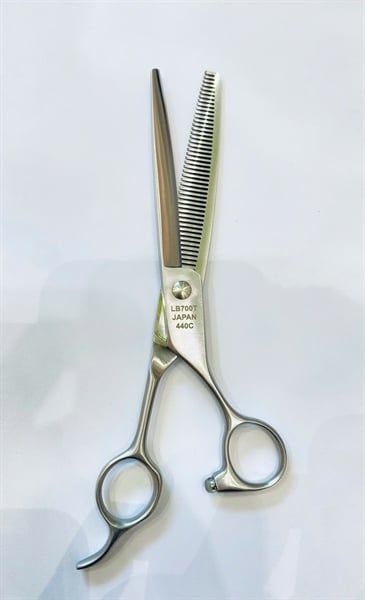 Kéo răng cưa tỉa lông chuyên nghiệp 7 inch - LB-700T-Japan 440C-thép Nhật 440C (46 răng) - Thinning Scissor 7.0