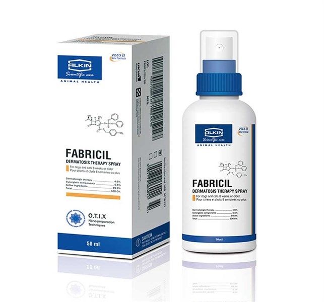 Thuốc Xịt Trị Mẩn Da Mụn Mủ ALKIN FABRICIL Anh Quốc 50ml
