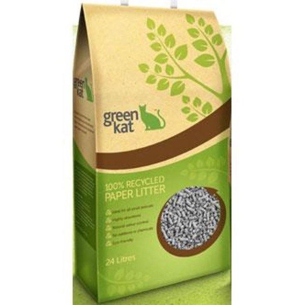 Cát viên giấy cho mèo Paper Litter | Green Kat