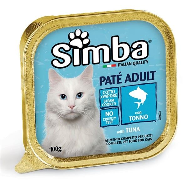 Pate cho mèo Simba Cat Wish Fish - 100g