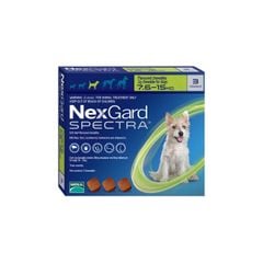 Viên Nhai Nexgard Spectra trị ve, xổ giun