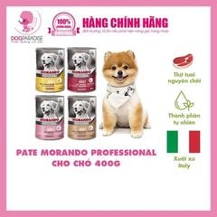 Pate Morando cho chó mọi lứa tuổi MORANDO PROFESSIONAL - 400G