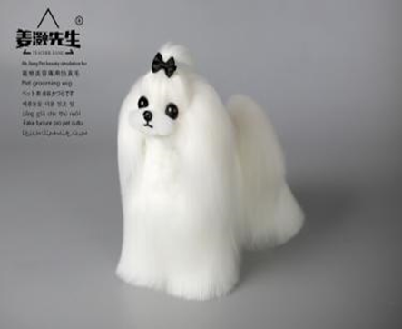 Lông chó giả toàn thân Maltese | JIANG