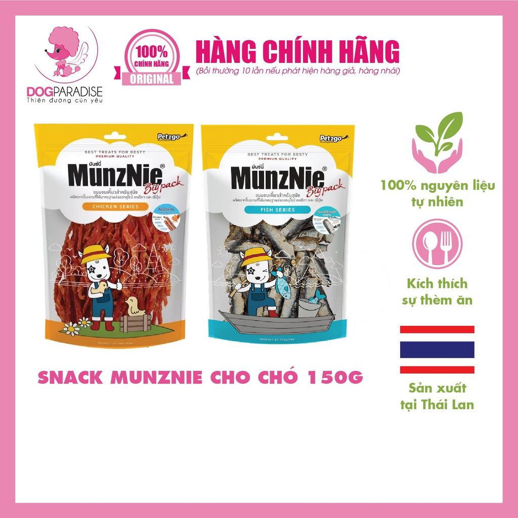 Snack cho chó MUNZNIE