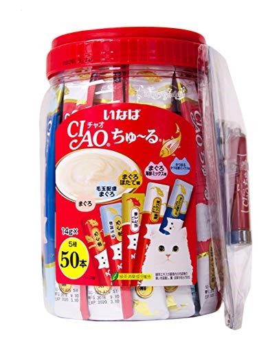 Sốt dinh dưỡng cho mèo Ciao Churu 14gx50gói Nắp đỏ TSC-11T