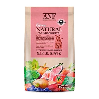 Thức ăn hạt cho mèo ANF 6 Free Natural Kitten 6kg