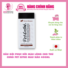 Dầu gội phục hồi màu - màu nâu 400ml PET ESTHE