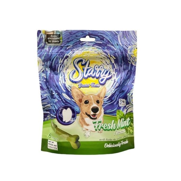Xương gặm sạch răng Starry Dental Treats 6 que