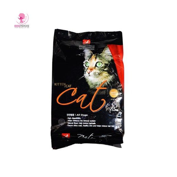 Thức ăn hỗn hợp hoàn chỉnh cho mèo Kitten and Cat 1.5kg | Cat's Eyes