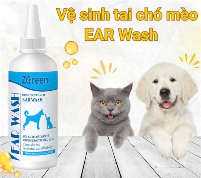 Dung dịch vệ sinh tai Earwash ZGreen