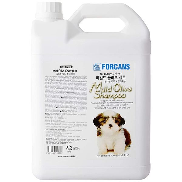 Dầu gội Mid Olive For Puppy & Kitten Forcans