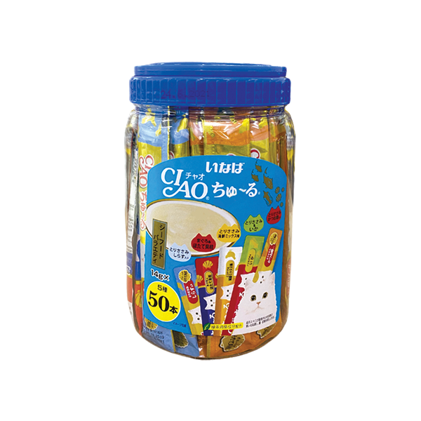 Sốt dinh dưỡng cho mèo Ciao Churu 14gx50gói Nắp xanh