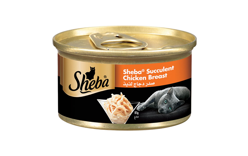 Thức ăn ướt cho mèo làm từ ức gà 100g | Sheba Deluxe
