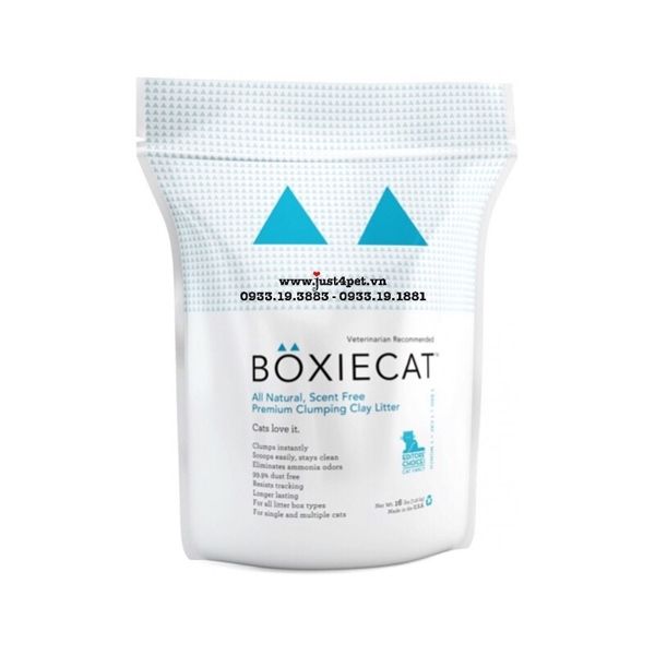 Cát vệ sinh cho mèo không bụi cao cấp 7.26kg BOXIECAT