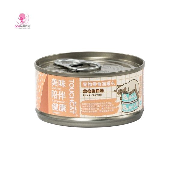 Thức ăn dinh dưỡng cho mèo vị cá ngừ 80g | TOUCHCAT