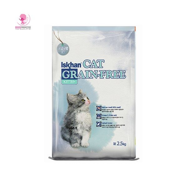 Thức ăn hỗn hợp hoàn chỉnh cho mèo con 2.5kg | Iskhan Cat