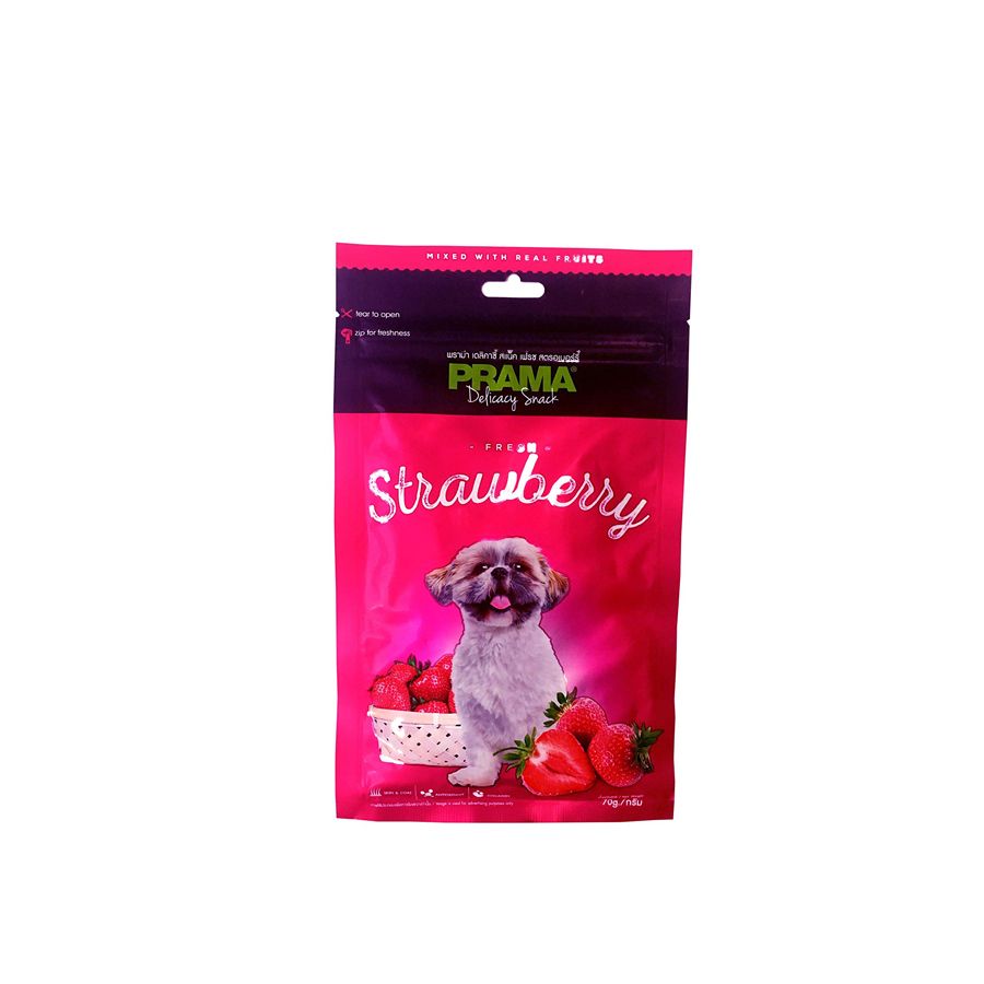 Snack nhỏ Fresh Strawberry vị dâu tây 70g | Prama