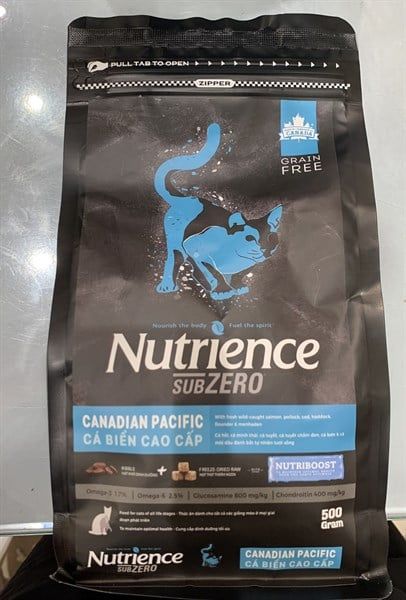 Thức ăn hạt Nutrience Subzero cho mèo