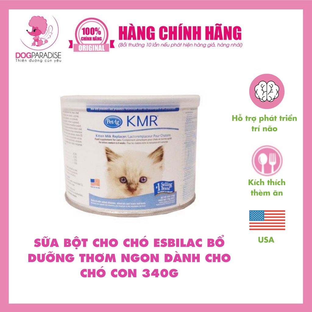 Sữa mèo KMR petag 170g