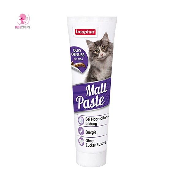 Gel trị búi lông cho mèo Malt Paste 100g | Beaphar