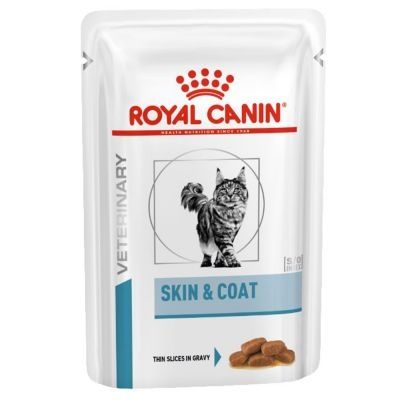 Thức ăn hỗ trợ cho mèo bị viêm da và lông Royal canin 400g-3182550899321