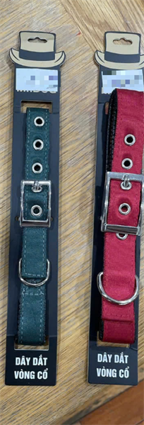 Vòng cổ đệm da Mr. Dog