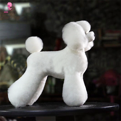 Lông chó giả toàn thân Teddy Whole - Trắng | JIANG