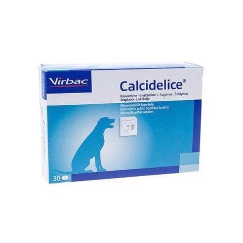Viên Canxi Bổ Sung Virbac Calci Delice Hộp 30 Viên