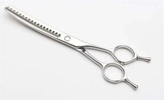 Kéo cong răng cưa cắt tỉa lông chuyên nghiệp - TDS650CFJapan440C -6.5 inch thép Nhật 440