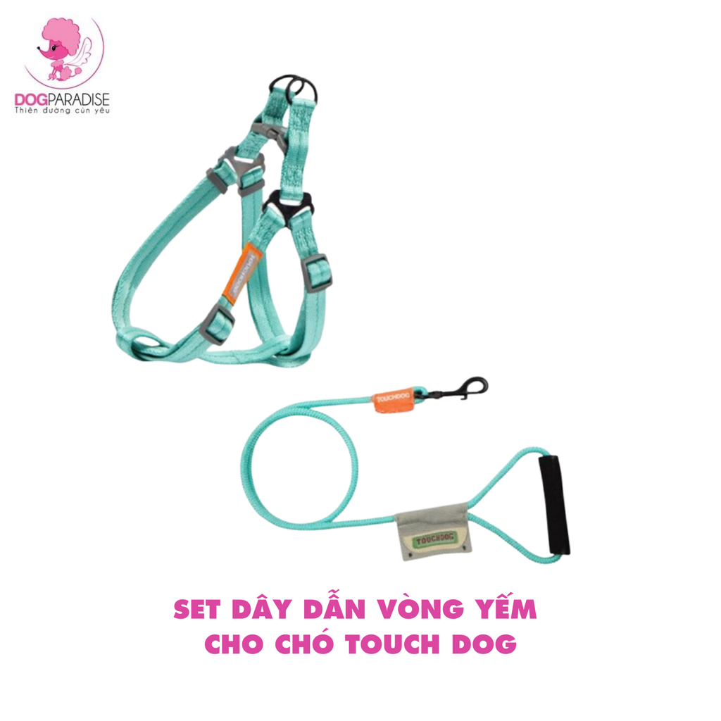 Bộ dây dẫn vòng yếm chó mèo TOUCHDOG 13mm