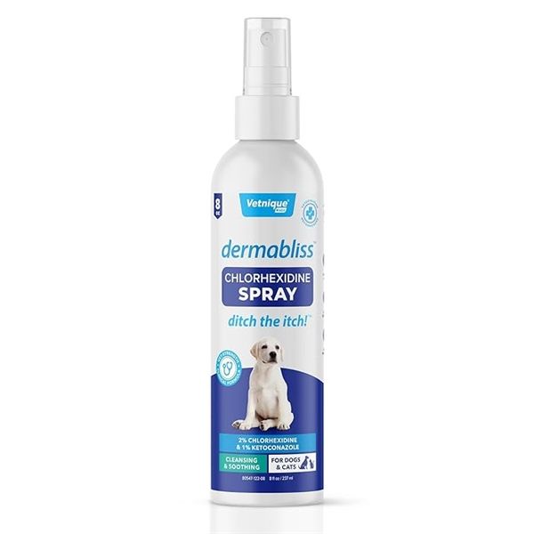 Xịt khử trùng da Vetnique Dermabliss Chlorhexidine cho chó và mèo