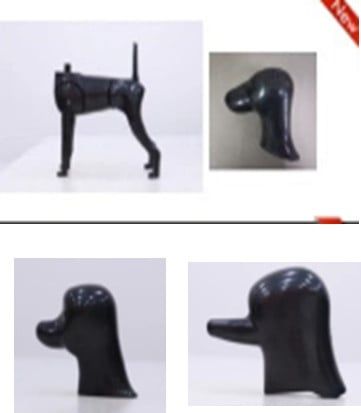 Khung chó giả toàn thân Schnauzer RMD-7101-KIT