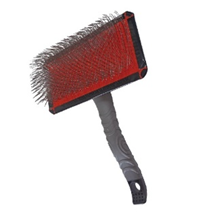 Lược chải và gỡ rối lông World Class Laube Stainless Black Coating chuyên dụng Grooming cho thú cưng