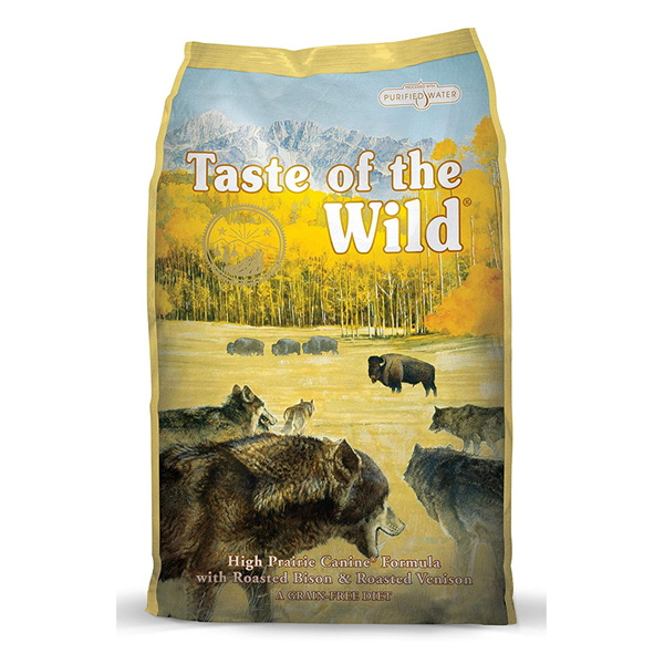 Thức ăn viên Tow cho chó vị thịt nai nướng và bò rừng High Prairie Canine 13kg | Taste Of The Wild