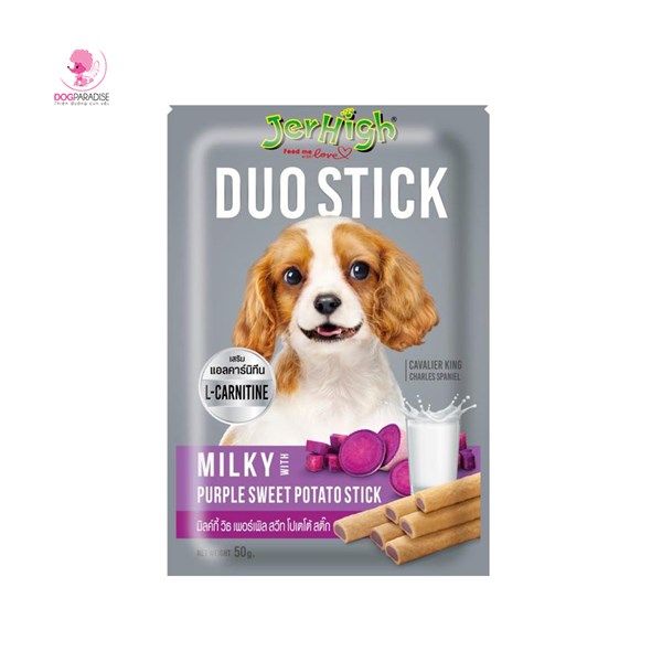 Thức ăn cho chó dạng que vị Duo Stick JERHIGH -50g