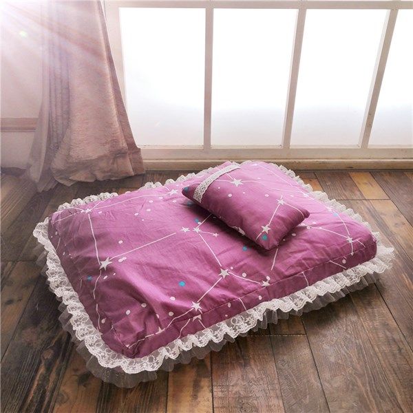 Nệm nằm bông cho thú cưng 50x70x10cm | Loffepet