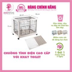 Chuồng Chó Mèo Cao Cấp với khay toilet PIAN PIAN