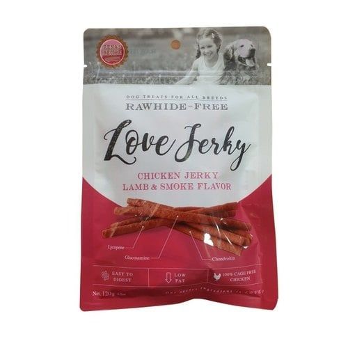 Snack thịt gà cho chó dạng que Love Jerkey