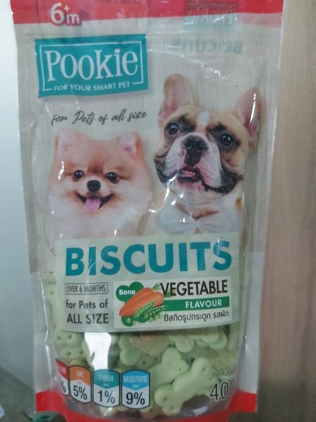 Bánh quy hình xương Pookie Biscuits