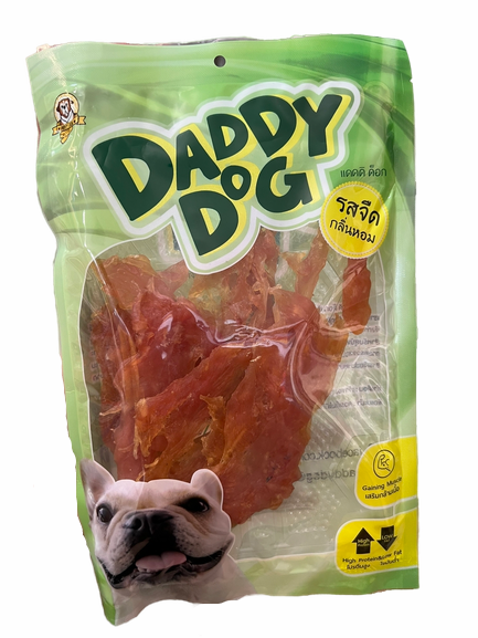 Snack gà khô cho chó 160g - Daddy Dog