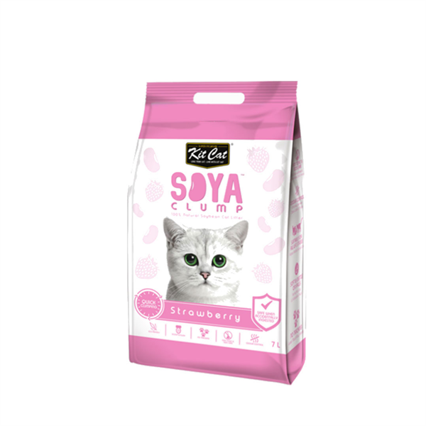 Cát mèo đậu nành cho mèo KITCAT SOYA -7L