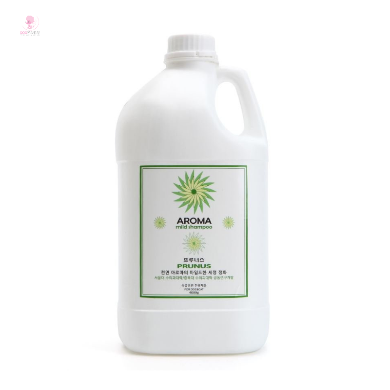 Dầu gội cho chó mèo Aroma Mild Shampoo 4000g PRUNUS