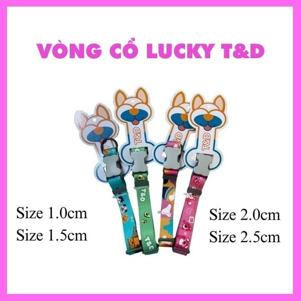 Vòng cổ Lucky T&D 2.5 cm