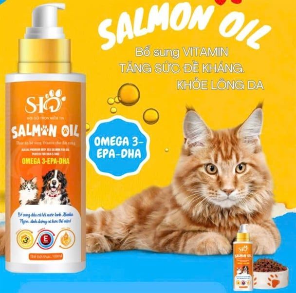 Dầu cá hồi Salmon Oil Omega 3-EPA-DHA