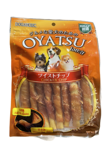 Snack dinh dưỡng cho chó mèo Dogaholic Oyatsu