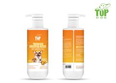 Dầu gội dưỡng hạn chế rụng lông thú cưng với Vitamin E TOPDOG SHINE & CARE 450ml