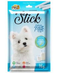 Snack cho chó dạng que PET8 JST02 SASAMI STICK 75G